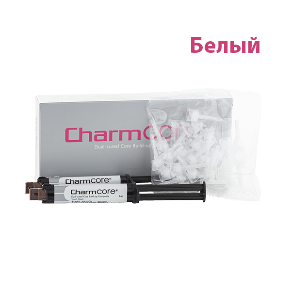 Изображение ЧамКор / CharmCore Белый (шприц 5мл х 2шт,20 смес.након, 20 орал. након) 1022015 1 из 1
