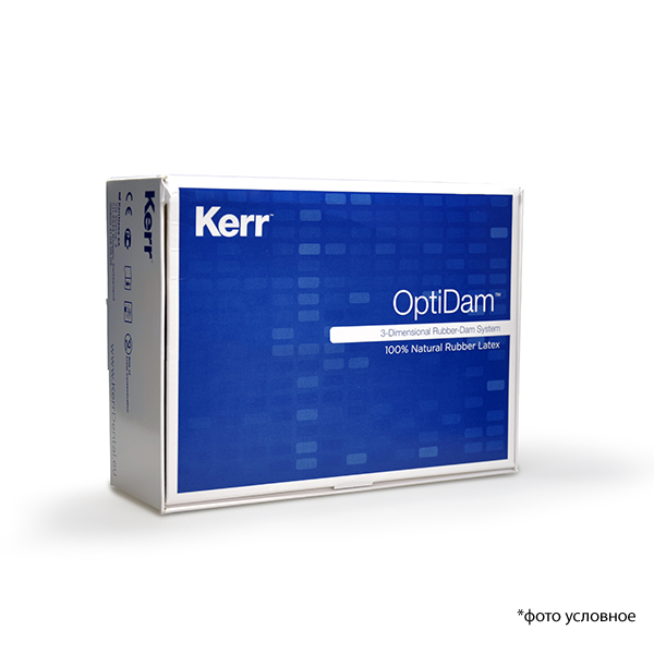 Изображение ОптиДам Антериор Кит / OptiDam™ Anterior Kit для передних зубов 10шт + рамка 5203