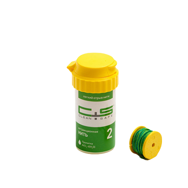 Изображение Нить ретракционная ProfiCord X CLEAN+SAFE®, размер 2, утолщенная, с пропиткой, 254 см 1 из 1