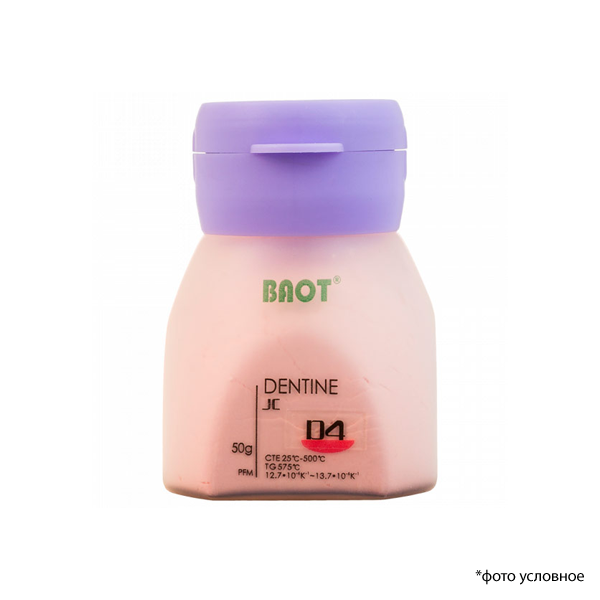 Изображение Металлокерамика дентин JC / Dentin JC D4 50 гр BAOT Д50085 1 из 1