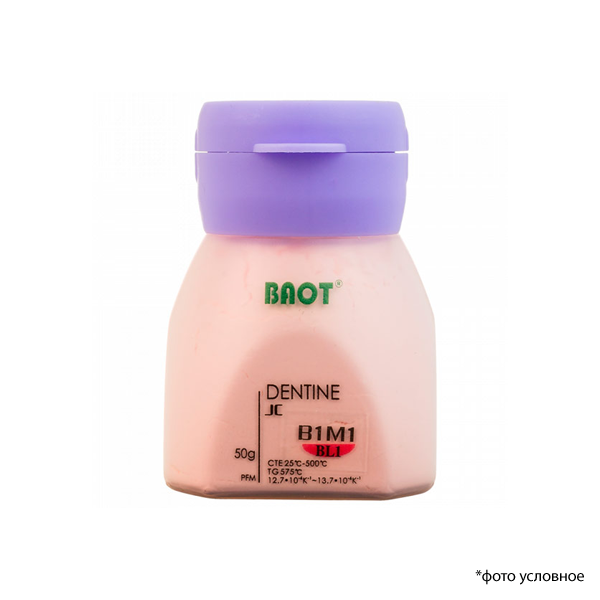 Изображение Металлокерамика дентин JC блич / Dentin Bleach JC B1M1 BL1 50 гр BAOT ДБ50086 1 из 1