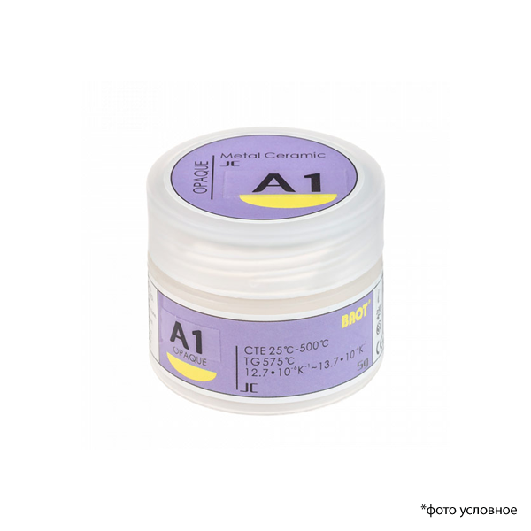 Изображение Металлокерамик опак пастообразный JC / Opaque Paste JC A1 5 гр BAOT ОПАС502 1 из 1