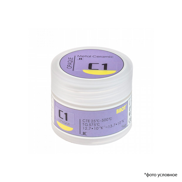 Изображение Металлокерамик опак пастообразный JC / Opaque Paste JC C1 5 гр BAOT ОПАС511 1 из 1
