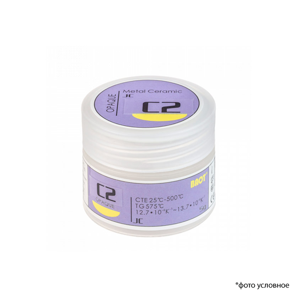 Изображение Металлокерамик опак пастообразный JC / Opaque Paste JC C2 5 гр BAOT ОПАС512 1 из 1
