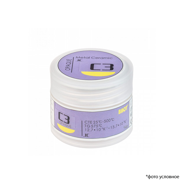 Изображение Металлокерамик опак пастообразный JC / Opaque Paste JC C3 5 гр BAOT ОПАС513 1 из 1
