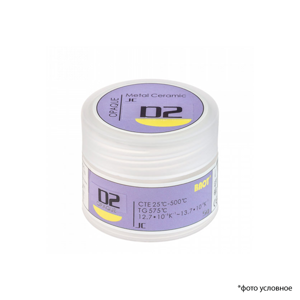 Изображение Металлокерамик опак пастообразный JC / Opaque Paste JC D2 5 гр BAOT ОПАС515 1 из 1