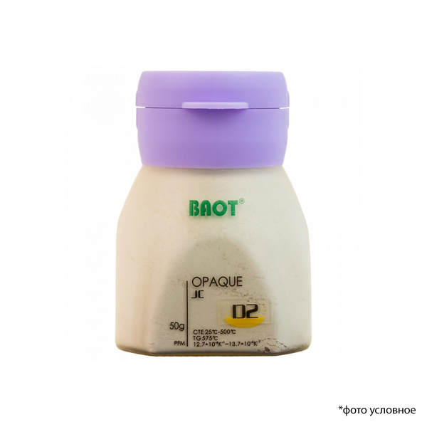Изображение Металлокерамика опак порошковый JC / Opaque JC Powder D2 50 гр BAOT ОПОР5014 1 из 1