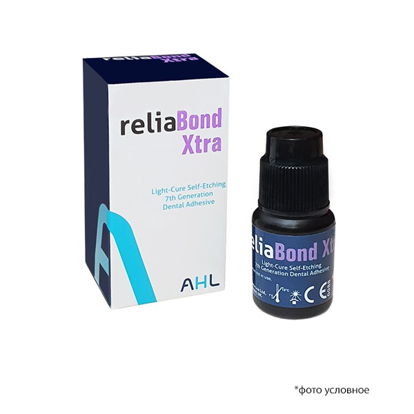 Изображение РелиаБонд Экстра / ReliaBond Xtra самопротравливающий адгезив VII поколения флакон 6 мл 1 из 1