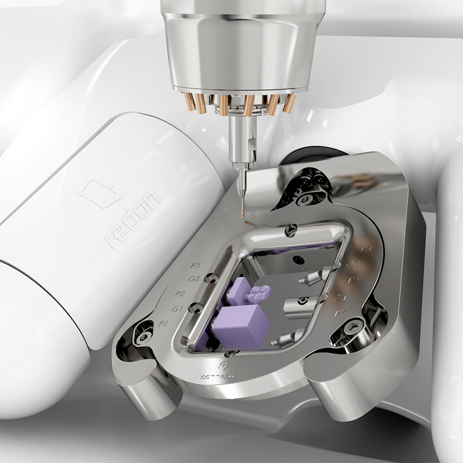 Изображение Аппарат фрезерный Redon Hybrid Dry Soft with 1.2 Kw Spindle 2 из 2