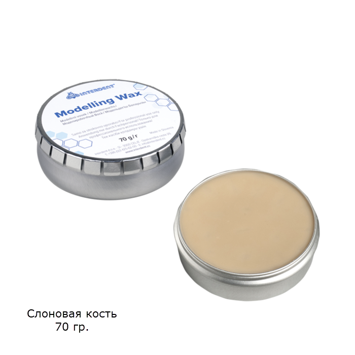 Изображение Воск моделировочный Modelling Wax, цвет слоновая кость, 70 гр  1 из 1