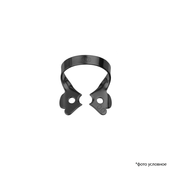 Изображение Клампы для Раббердам / RubberDam Clamps 1шт №00-Black 1 из 1