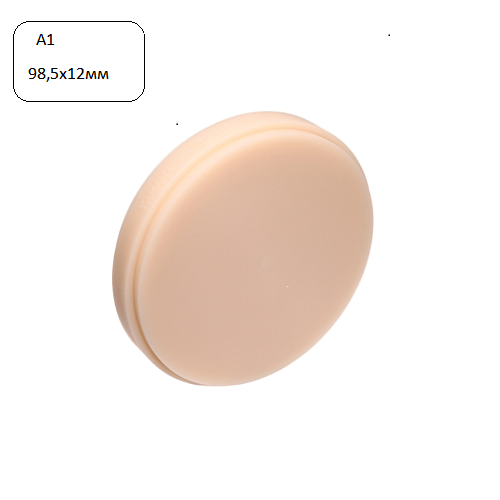 Изображение Диск  Блок-заготовка Re-Fine Acrylic A1 98.5х12мм для CAM 1 из 1