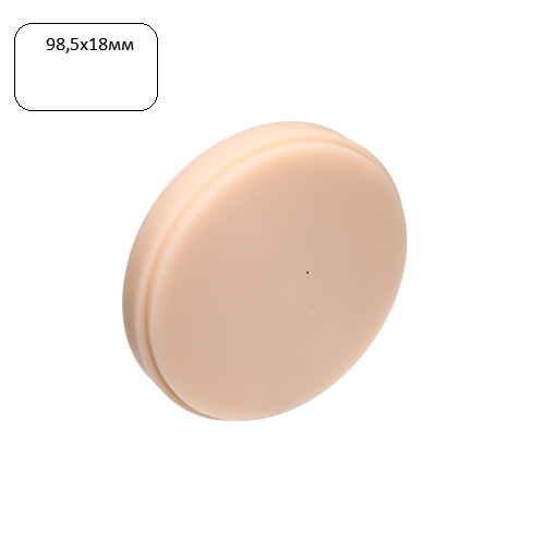 Изображение Диск Блок-заготовка Re-Fine Acrylic Clear 98.5х18мм для CAM 1 из 1