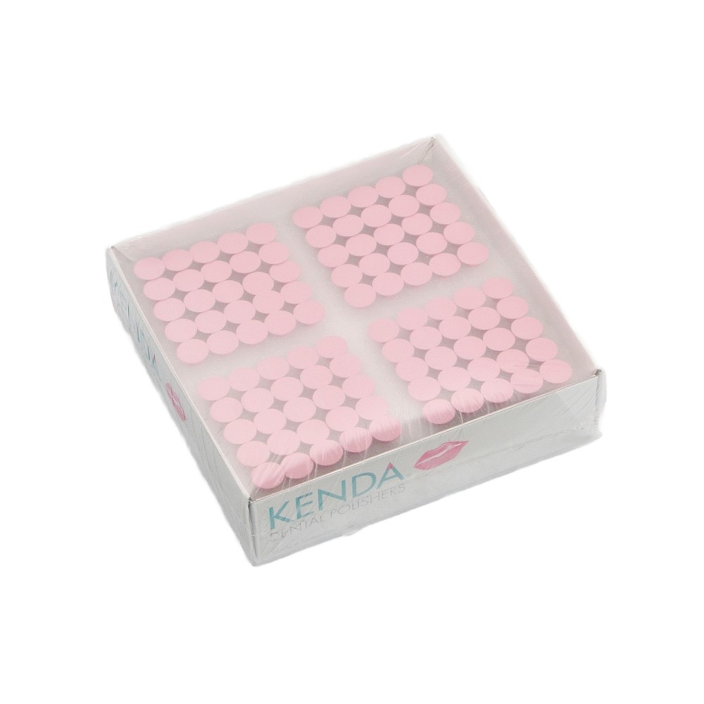 Изображение Полиры KENDA C.G.I., RA, линза мягкая, розовые, 100шт 2 из 2