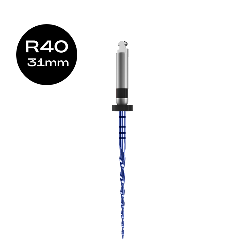Изображение Only One Blue файлы тепловая активация NiTi 25мм №R40 6шт Denco D-P.01.04-025-06-040-BU-000-00-00