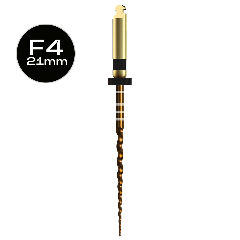 Изображение D-Супер файлы, тепловая активация, никель-титан, длина 21 мм, размер F4 6 шт., Denco