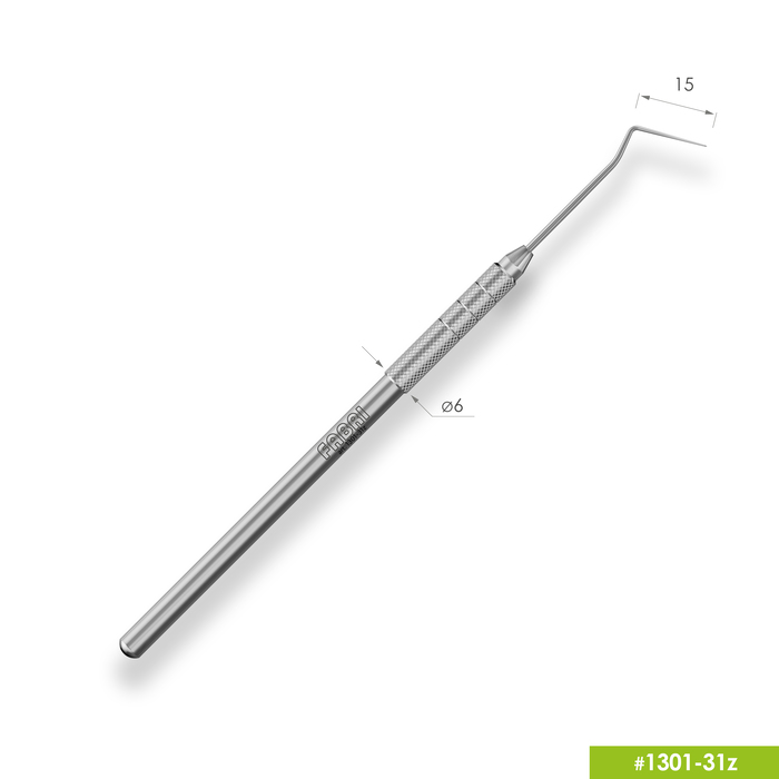 Изображение Зонд улучшенный двух угловой с ручкой O6mm 2 из 2