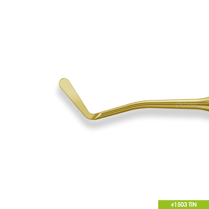 Изображение Гладилка малая двухсторонняя ручка O6mm покрытие Gold 4 из 5