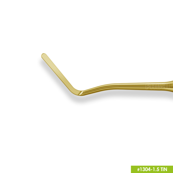 Изображение Гладилка удлиненная узкая с штопфером-шариком O1.5mm ручка O6mm покрытие Gold 4 из 5