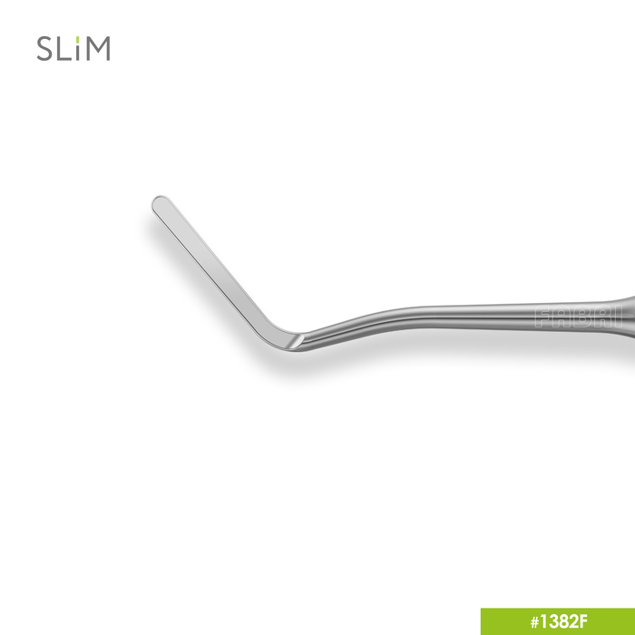 Изображение 1382F Удлиненная узкая гладилка SLIM c цилиндрическим штопфером. Ø1.0mm. Эргономичная ручка Ø10mm 3 из 6