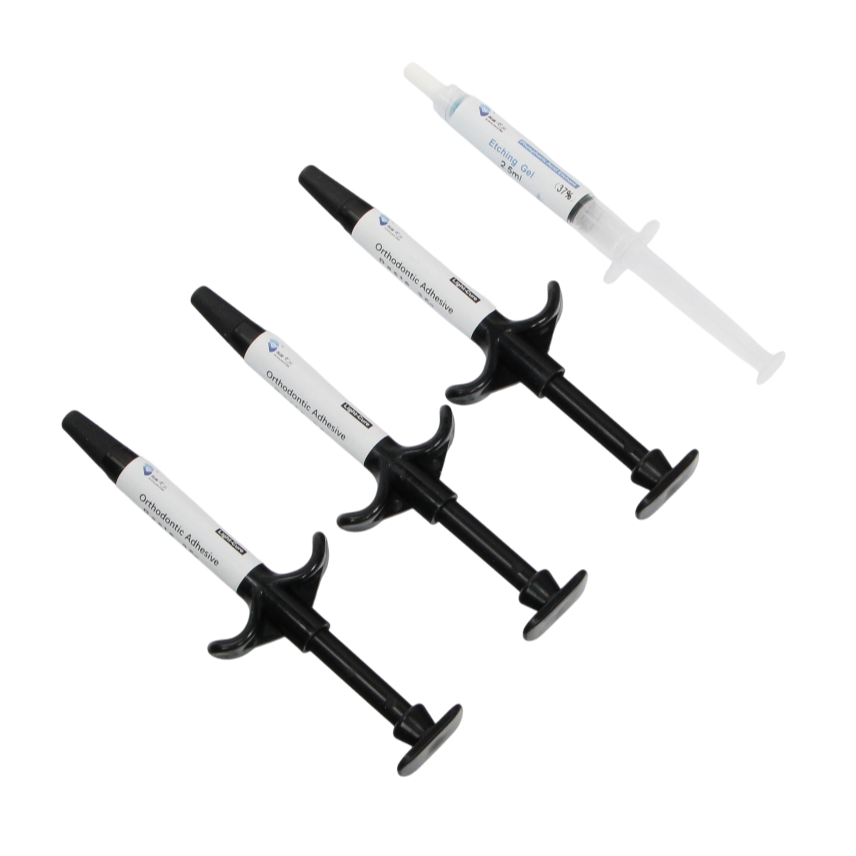 Изображение Light cure standard kit адгезив ортодонтический для фиксации брекетов светового отверждения набор: паста 3х3,5гр, праймер 8мл, протравка 2,5мл 3 из 5
