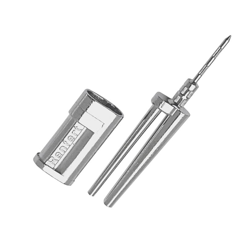 Изображение Штифт Би-пин/Bi-Pin длинный с втулкой и штекером, 100шт (арт. 343-1000) 1 из 1