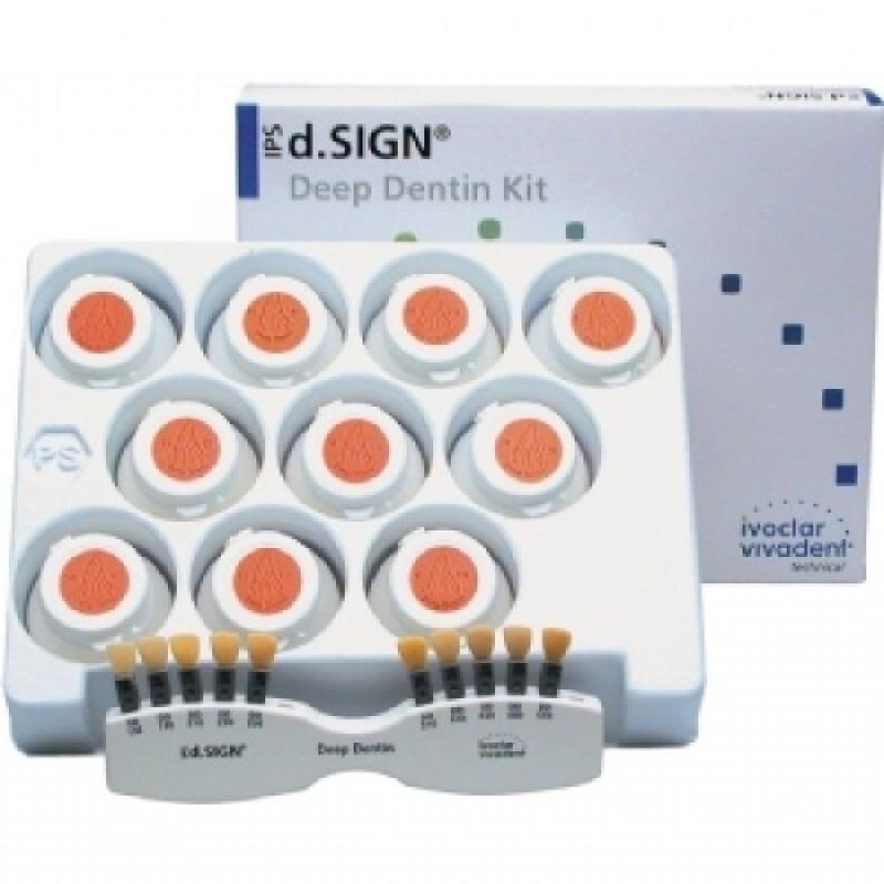 Изображение Дизайн Набор дип дентинов /IPS d.SIGN Deep Dentin Kit (арт. 556534) 1 из 1