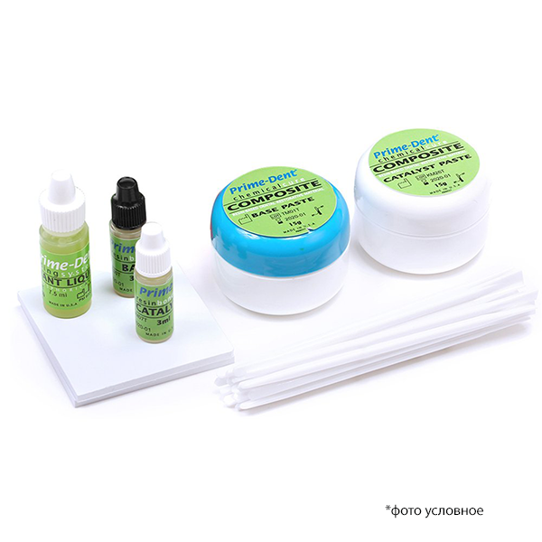 Изображение Набор Chemical Cure Composite композит химический, паста+паста, бонд, протравка 1 из 1