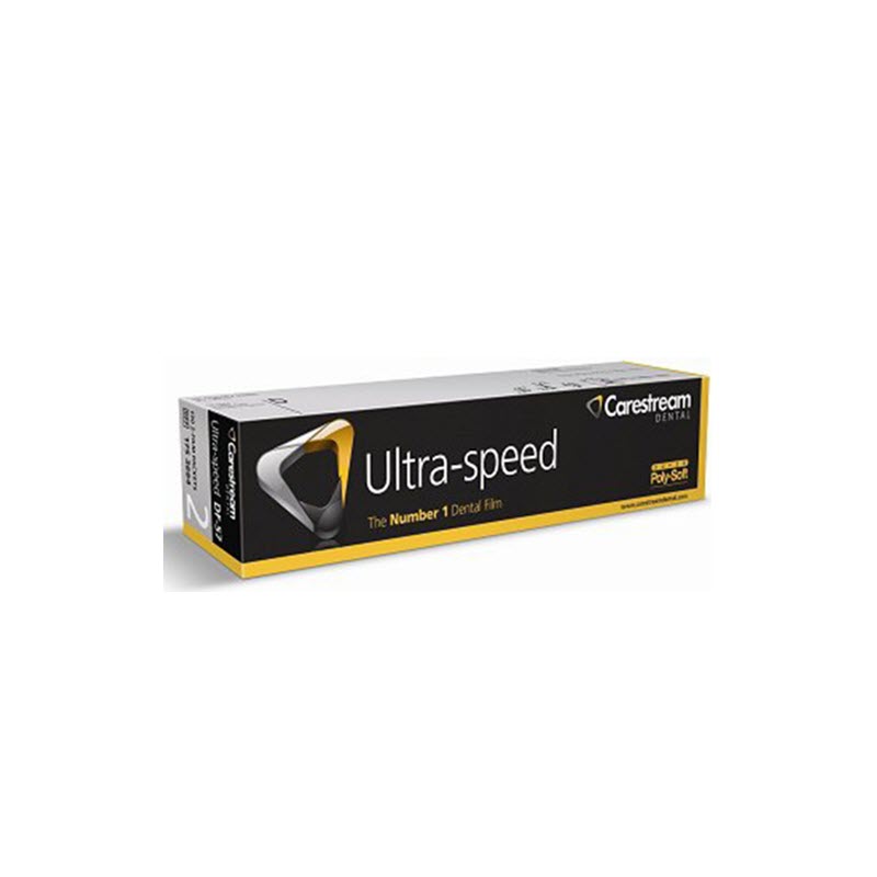 Изображение Пленка рентгеновская Kodak Ultra-Speed Polysoft DF-58, 31х41мм, 150 листов
