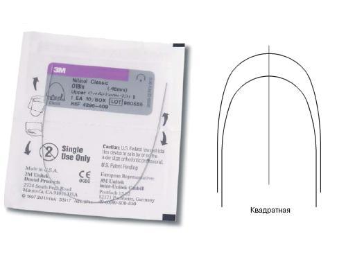 Изображение Дуга нитиноловая Юнитек Классик / Unitek Nitinol Classic Archwire OFII L 012 1шт 9296-604 1 из 1