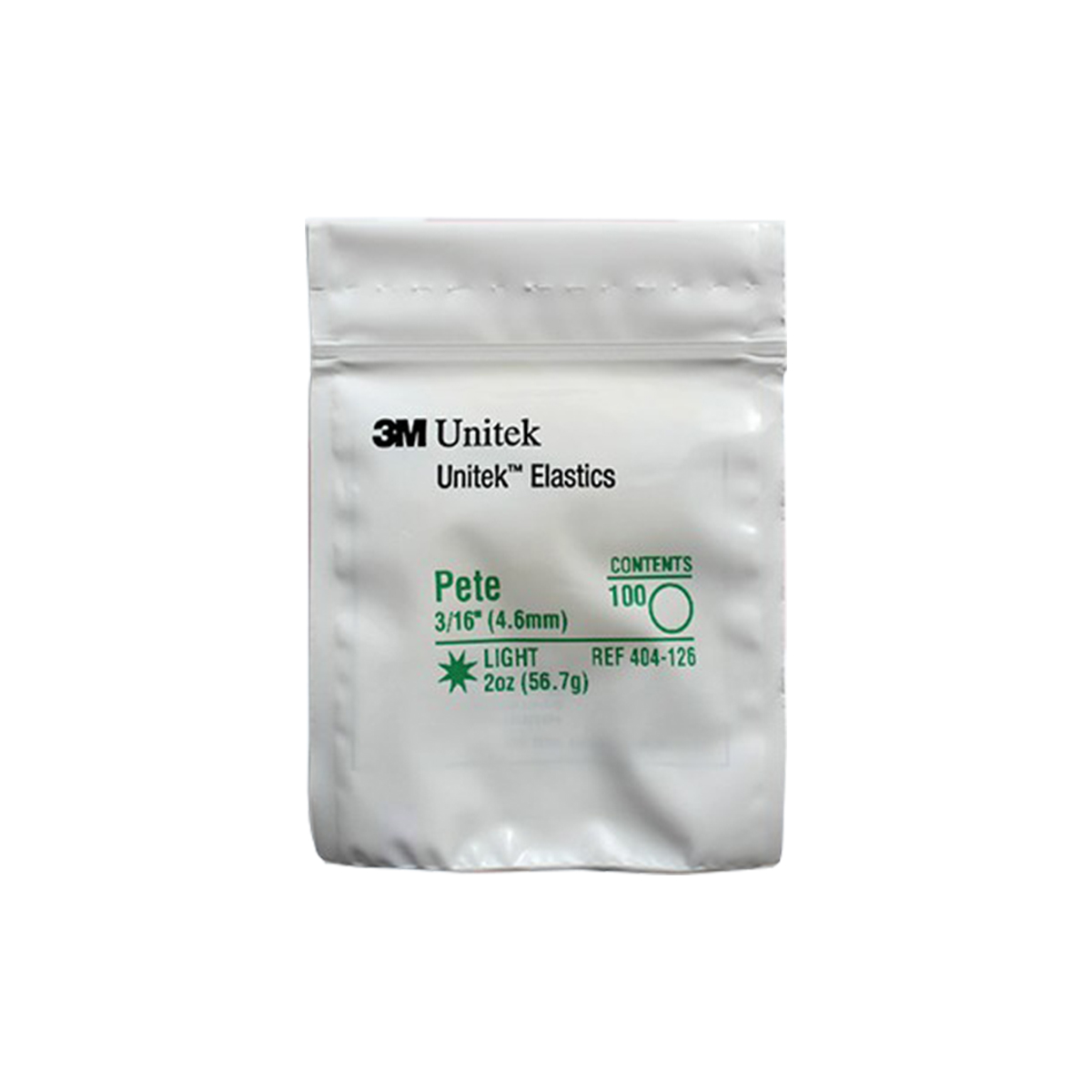 Изображение Кольцо эластичное Пит 56,7гр 4,6мм / Latex Elastics Pete 2oz 3/16" Light 100шт 404-126 1 из 1