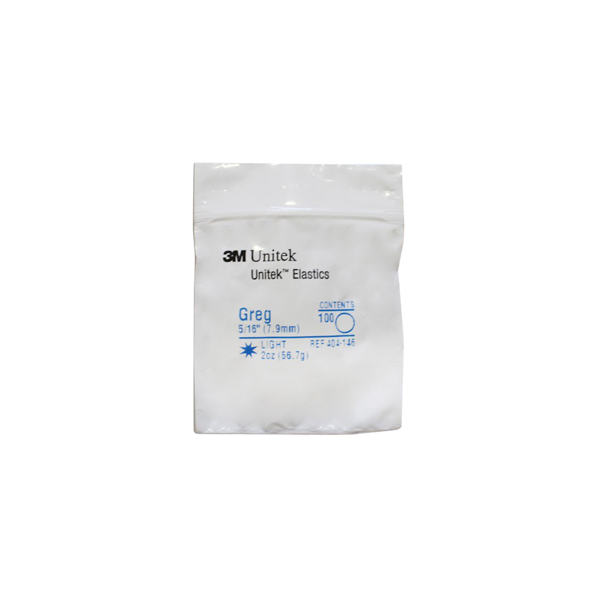 Изображение Кольцо эластичное Грег 56,7гр 7,9мм / Latex Elastics Greg 2oz 5/16" Light 100шт 404-146 1 из 1