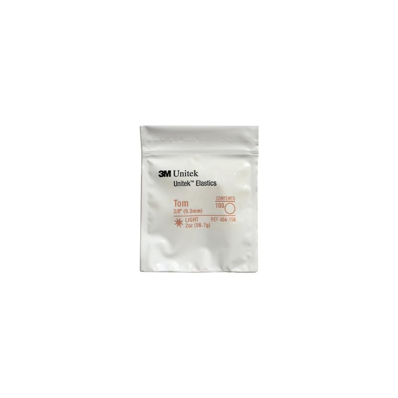 Изображение Кольцо эластичное Том 56,7гр 9,5мм / Latex Elastics Tom 2oz 3/8" Light 100шт 404-156 1 из 1