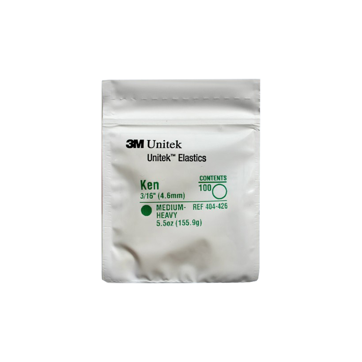Изображение Кольцо эластичное Кен 155,9гр 4,6мм / Latex Elastics Ken 5,5oz 3/16" Medium-heavy 100шт 404-426 1 из 1