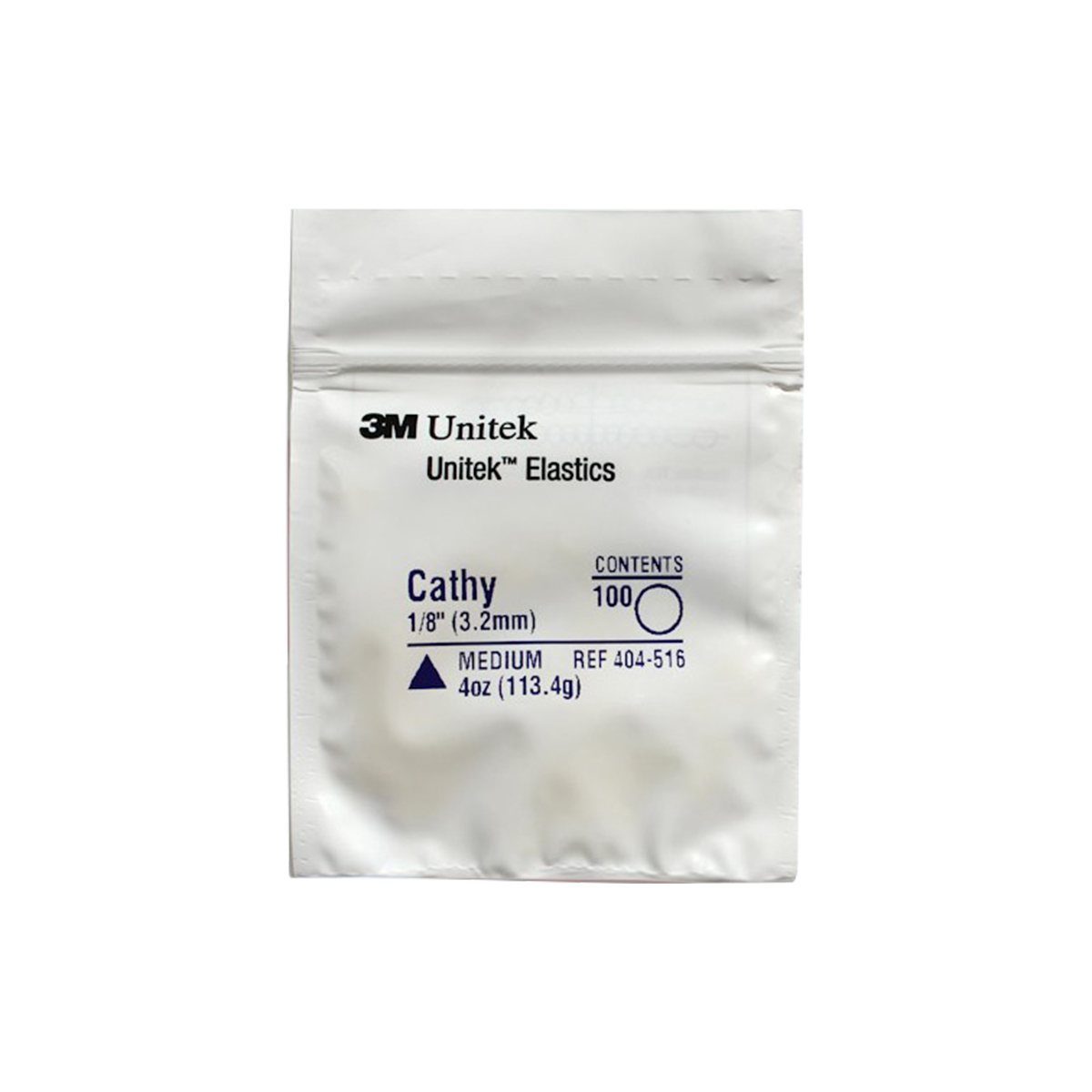 Изображение Кольцо эластичное Кэти 113,4гр 3,2мм / Latex Elastics CATHY 4oz 1/8" Medium 100шт 404-516 1 из 1
