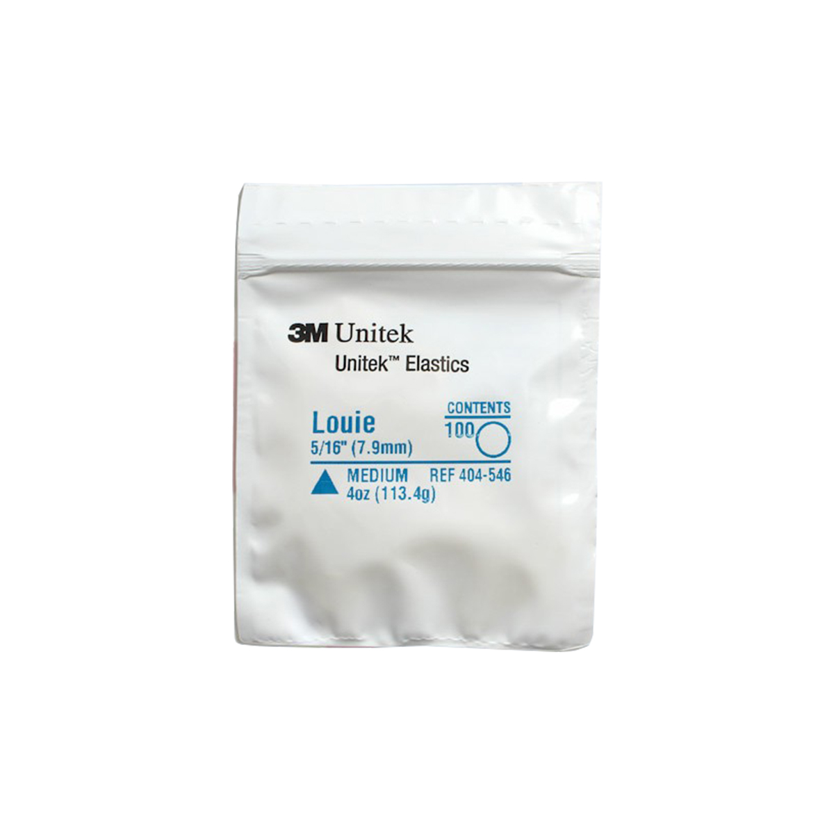 Изображение Кольцо эластичное Луи 113,4гр 7,9мм / Latex Elastics LOUIE 4oz 5/16" Medium 100шт 404-546 1 из 1