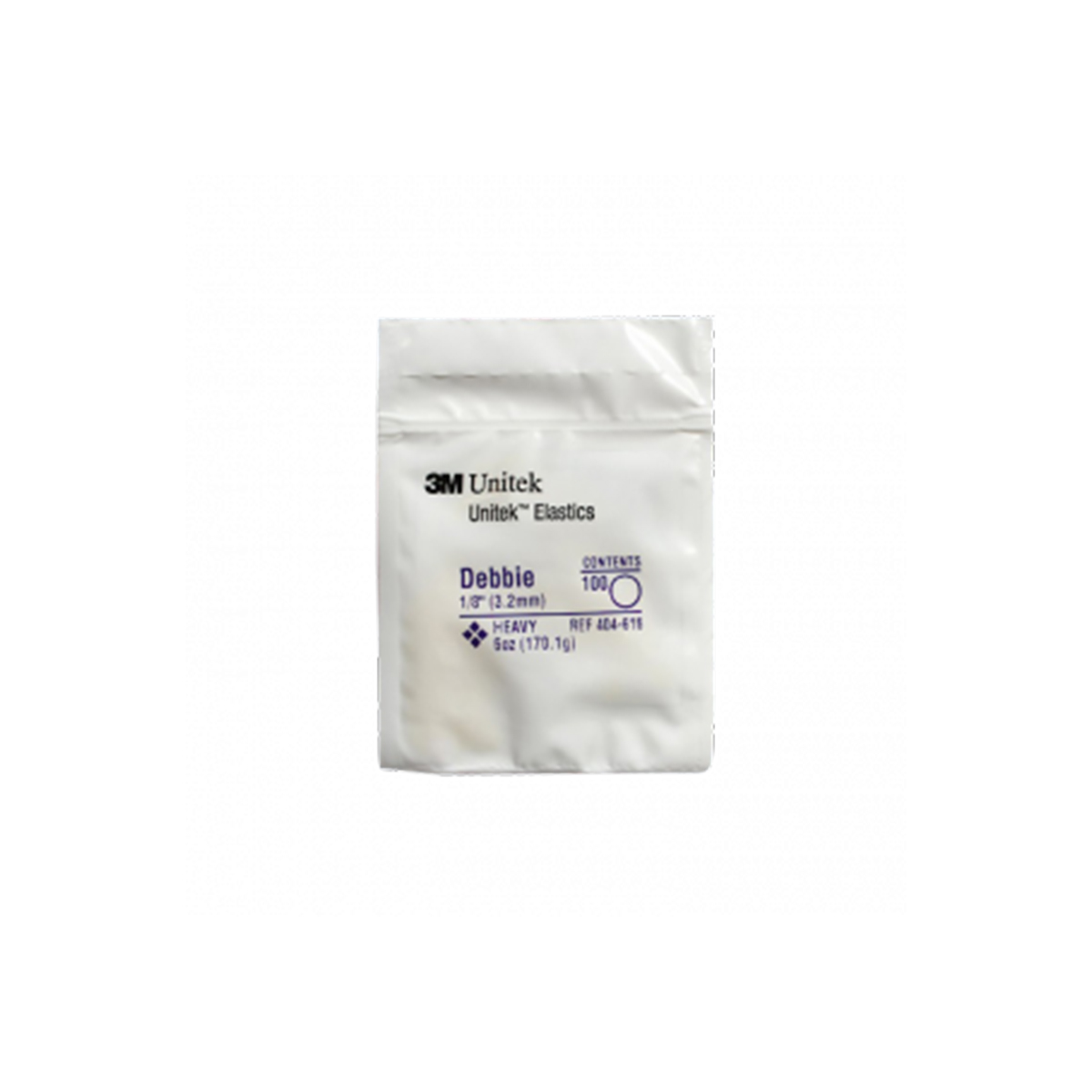 Изображение Кольцо эластичное Дебби 170,1гр 3,2мм / Latex Elastics DEBBIE 6oz 1/8" Heavy 100шт 404-616 1 из 1