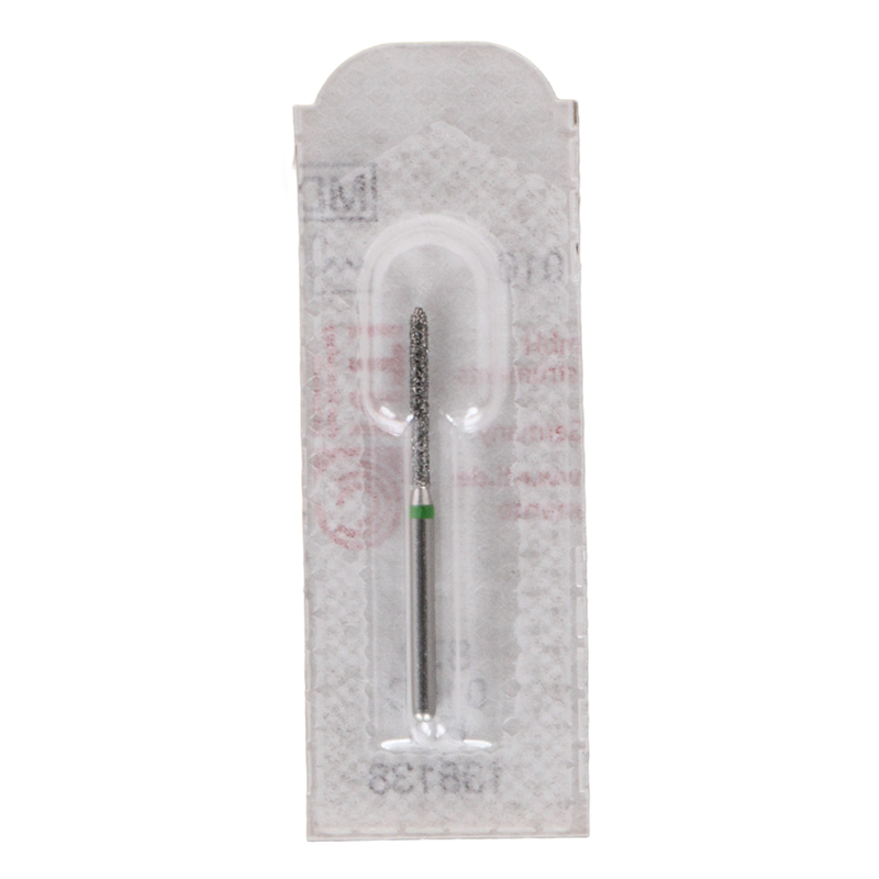 Изображение Бор алмазный 879-010C-FG, торпеда, зеленый NTI, 1шт 2 из 2