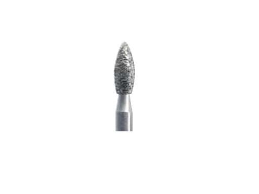 Изображение Бор алмазный 379/018F-FG NTI, форма олива, мелкое зерно, 1 шт 1 из 1