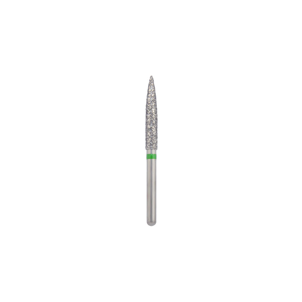 Изображение Бор алмазный 864-018C-FG пламя, зеленый, NTI, 1шт 1 из 2