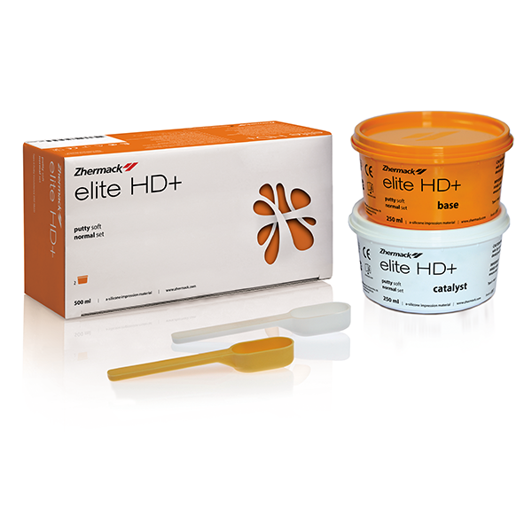 Изображение Elite HD+ Putty Soft Normal, А-Силикон очень высокой вязкости (2х250 мл) 1 из 1
