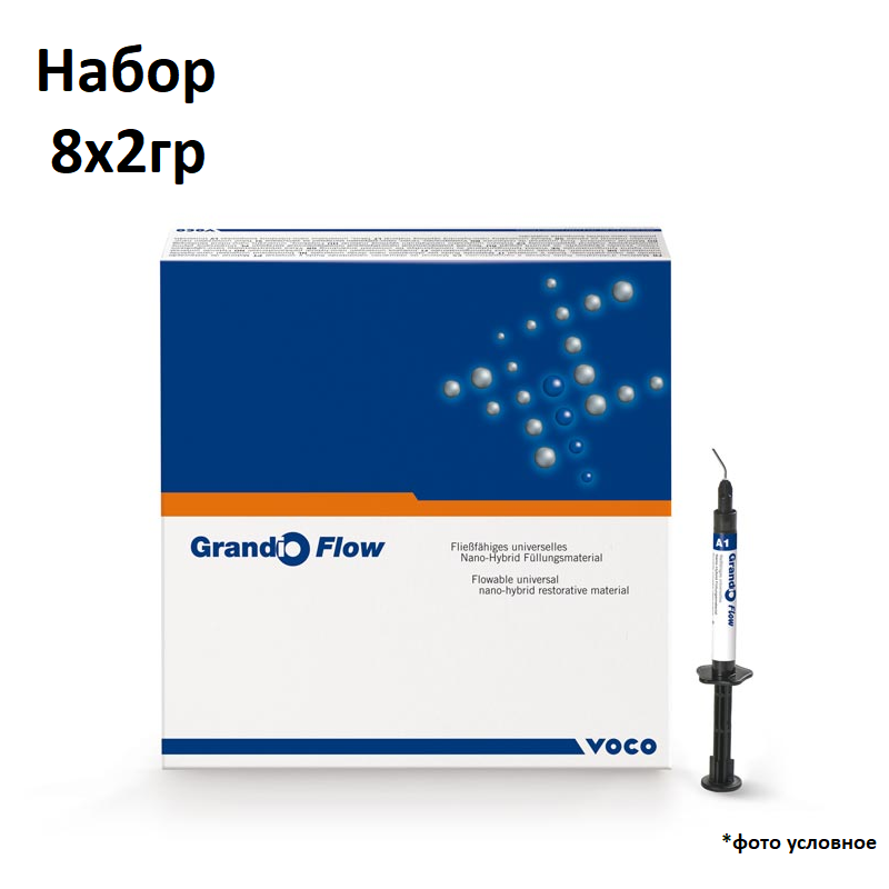 Изображение Грандио Флоу /Grandio Flow набор шприцы 2гр х 8шт 1860 1 из 1