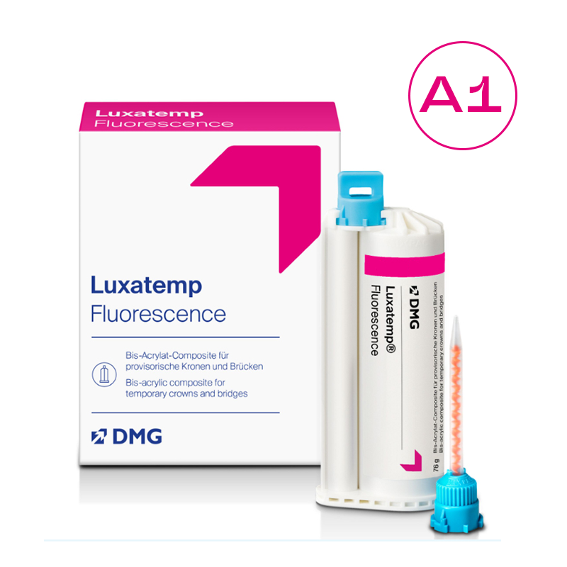 Изображение Люксатемп / Luxatemp Fluorescence, оттенок A1, картридж 76 гр.