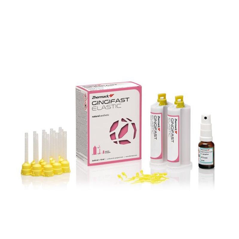 Изображение Гингифаст эластик / Gingifast Elastic 2x50мл+10мл, десневая маска C401500 1 из 1