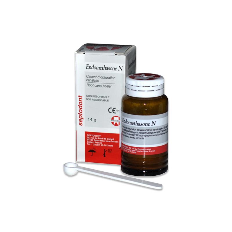 Изображение Эндометазон N / Endomethason N poudre, порошок для пломбирования каналов, цвет слоновая кость, флакон 14 гр, 1 шт 1 из 1
