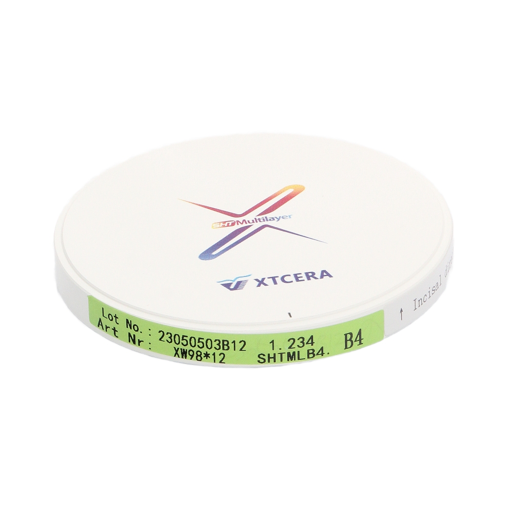 Изображение XTCERA XW 98х12мм SHT ML цвет B4, диск циркониевый, 1шт 2 из 3