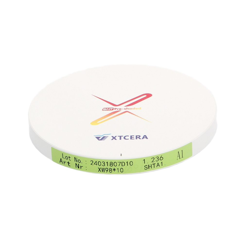 Изображение XTCERA XW 98мм х 10мм SHT цвет A1, диск циркониевый, 1шт 2 из 3
