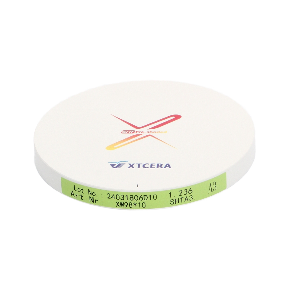 Изображение XTCERA XW 98х10мм SHT цвет A3, диск циркониевый, 1шт 2 из 3