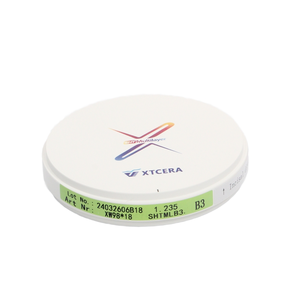 Изображение XTCERA XW 98х18мм SHT ML цвет B3, диск циркониевый, 1шт 2 из 3