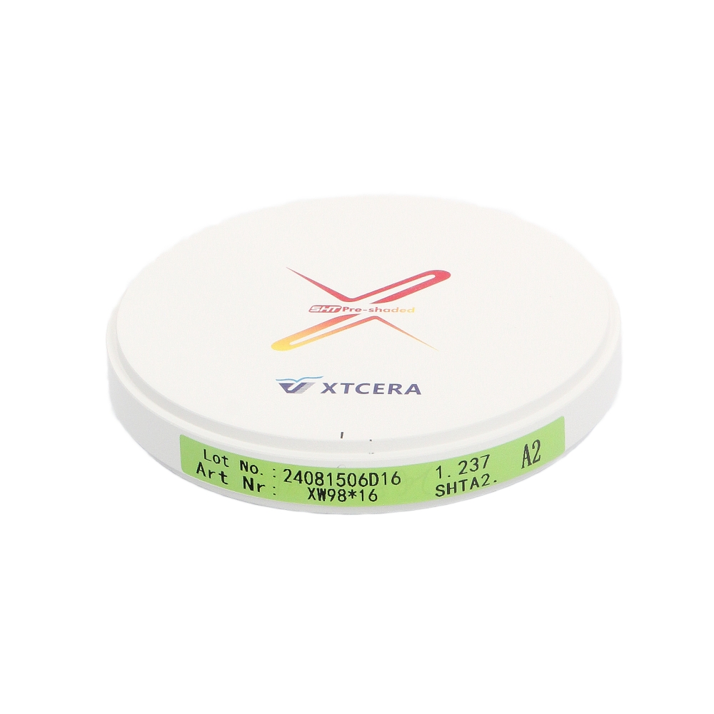 Изображение XTCERA XW 98х16мм SHT цвет A2, диск циркониевый, 1шт 2 из 3